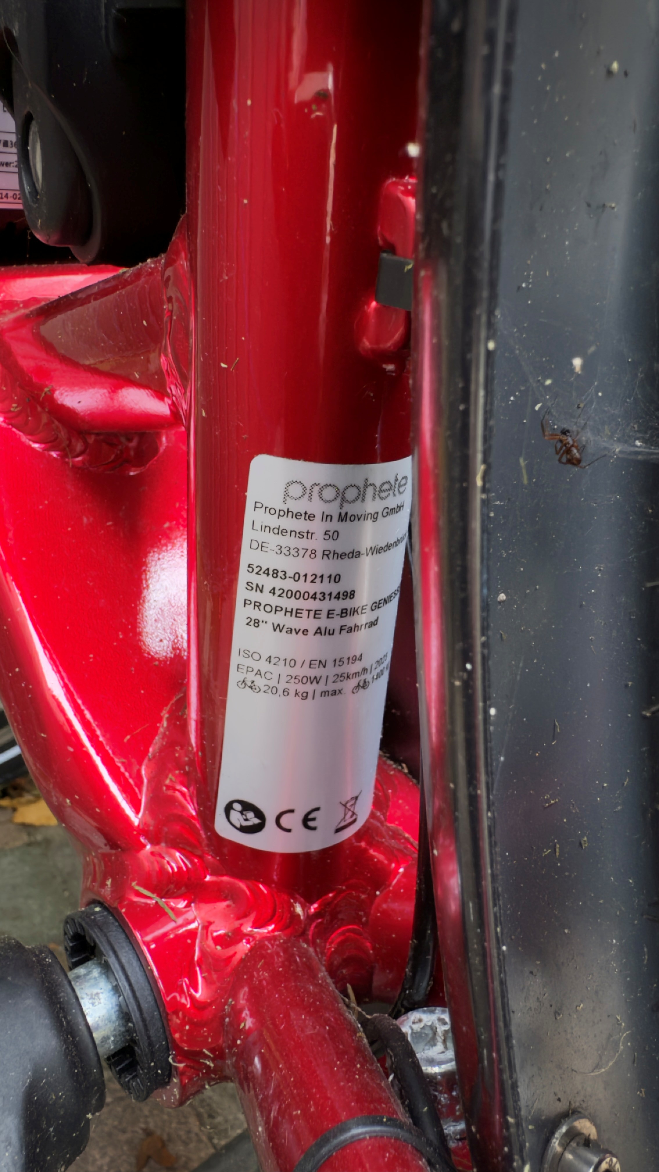 Prophete artikelnummer